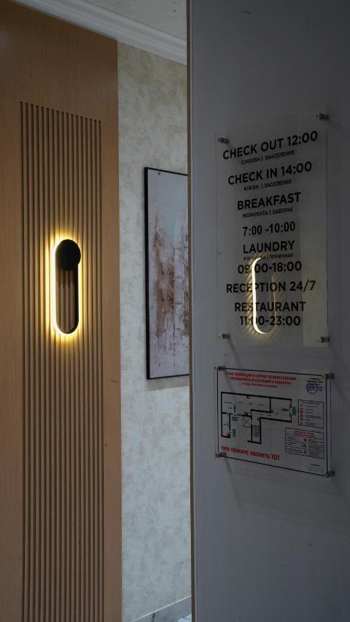 Hotel Shosh Modern Tasjkent Eksteriør billede